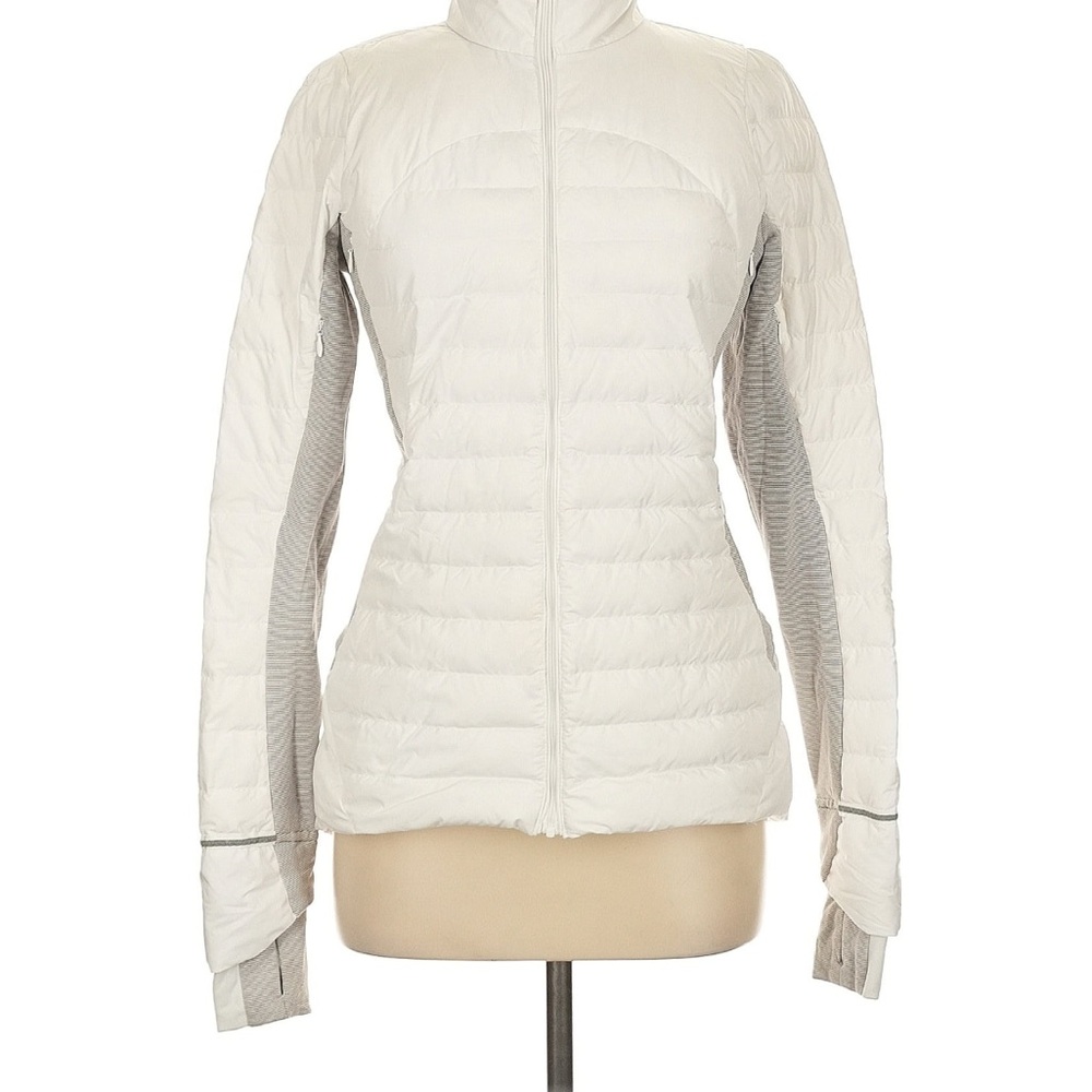 White Quilted Jacket Lululemon